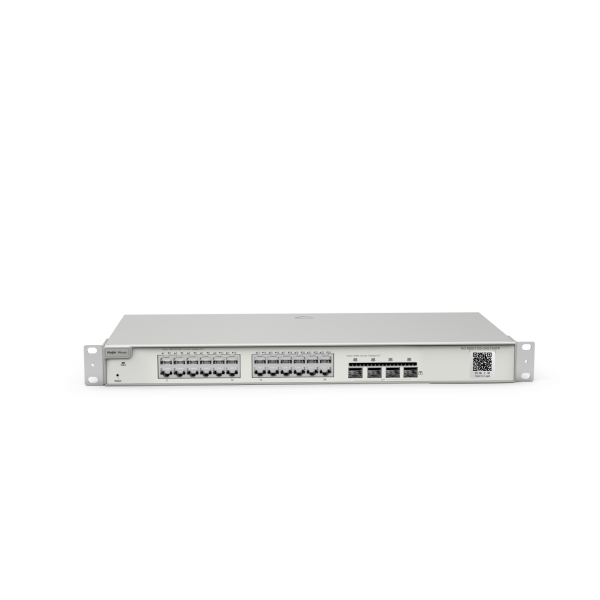 REYEE CLOUD SWITCH MANAGED GIGABIT POE L3 24 X GE POE+ 4 X SFP POWER BUDGET 370W [RG-NBS5100-24GT4SFP-]
