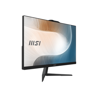 MSI PC AIO 23.8" MODERNO AM242 12M-647IT i5-1235U 8GB 512GB SSD NEGRO WIN 11 PRO EDU [AM242 12M-647IT]