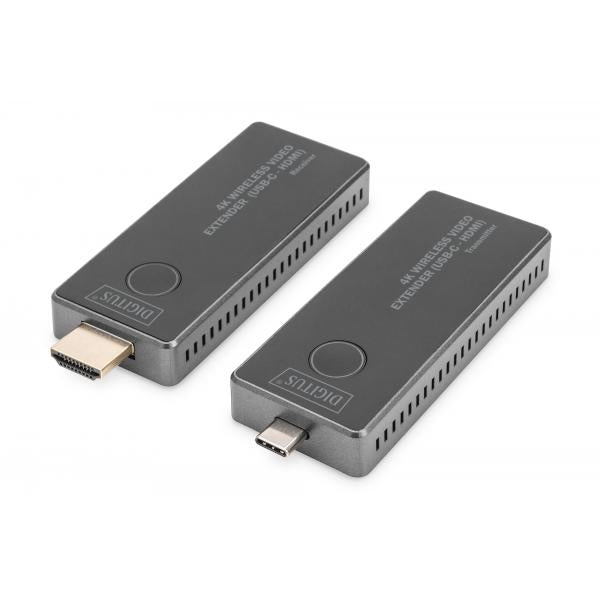 Digitus 4K Wireless AV Extender Set - 30m - USB-C - HDMI [DS-55324]