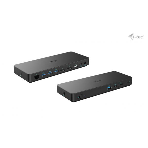 i-tec USB-C Triple Display Docking Station Gen 2 Pro + Power Delivery 100W [C31TRIPLEDOCKPDPRO2IT]