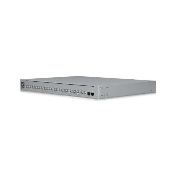 Ubiquiti - USW-Pro-Max-24-PoE-EU - UniFi 24 Port Layer 3 Etherlighting switch with 8x 2.5 GbE PoE++ ports, 16x GbE PoE+ ports, 2x 10G SFP+ ports - fanlesss (400W total) [USW-Pro-Max-24-PoE-EU]
