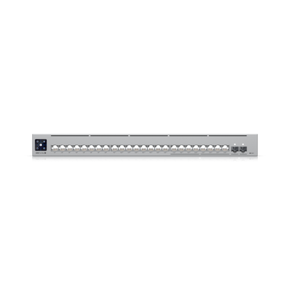 Ubiquiti - USW-Pro-Max-24-PoE-EU - UniFi 24 Port Layer 3 Etherlighting switch with 8x 2.5 GbE PoE++ ports, 16x GbE PoE+ ports, 2x 10G SFP+ ports - fanlesss (400W total) [USW-Pro-Max-24-PoE-EU]