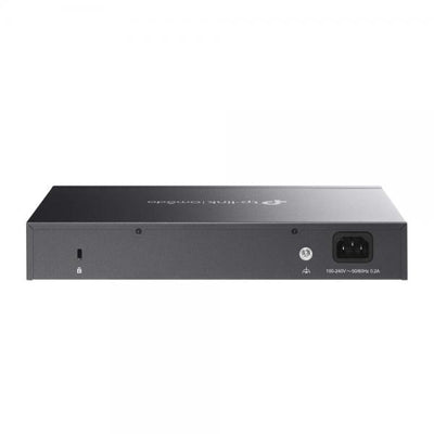 TP-Link - SG3210 - JetStream 8-Port Gigabit L2+ Managed Switch with 2 SFP Slots, 8x Gigabit RJ45 Ports, 2x Gigabit SFP Slots, RJ45/Micro-USB Console Port, 1U 13-inch Rack-mountable Steel Case, Integra [SG3210]