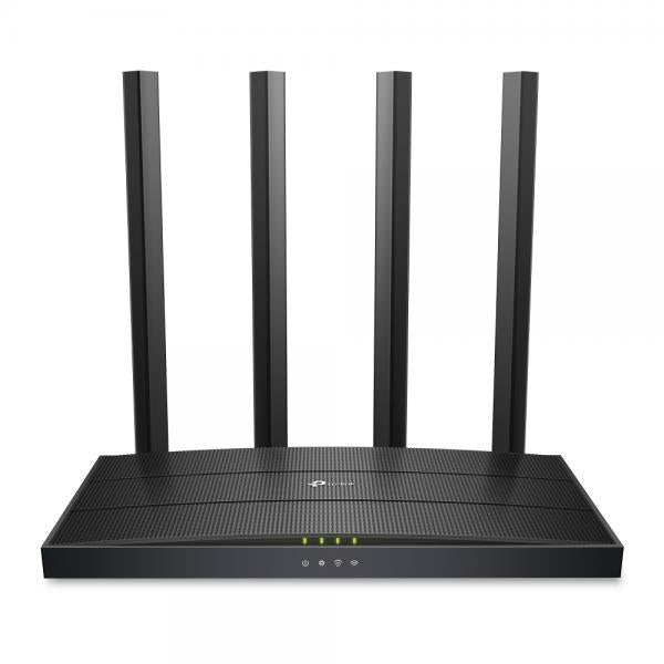 TP-Link - ER605W - Omada AC1350 Wi-Fi Gigabit VPN Router, 1 Gigabit RJ45 WAN Port, 2 Gigabit WAN/LAN RJ45 Ports, 2 Gigabit LAN RJ45 Ports, 450 Mbps at 2.4 GHz + 867 Mbps at 5 GHz, Integration with [ER605W]