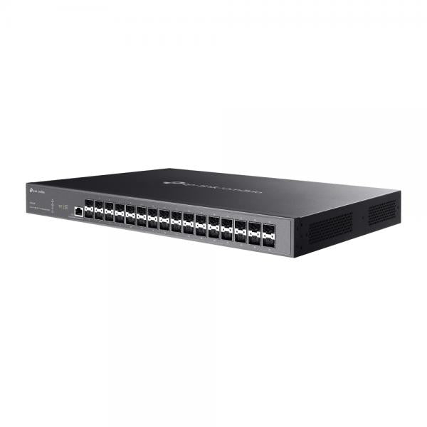 TP-Link - SX3032F - Omada 32-Port 10GE SFP+ L2+ Managed Switch, 32 10G SFP+ Slots, RJ45/Micro-USB Console Port- SPEC: 1U 19-inch Rack-mountable Steel Case, Integration with Omada SDN Controller, Stat [SX3032F]