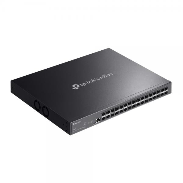 TP-Link - SX3032F - Omada 32-Port 10GE SFP+ L2+ Managed Switch, 32 10G SFP+ Slots, RJ45/Micro-USB Console Port- SPEC: 1U 19-inch Rack-mountable Steel Case, Integration with Omada SDN Controller, Stat [SX3032F]