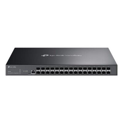 TP-Link - SX3032F - Omada 32-Port 10GE SFP+ L2+ Managed Switch, 32 10G SFP+ Slots, RJ45/Micro-USB Console Port- SPEC: 1U 19-inch Rack-mountable Steel Case, Integration with Omada SDN Controller, Stat [SX3032F]