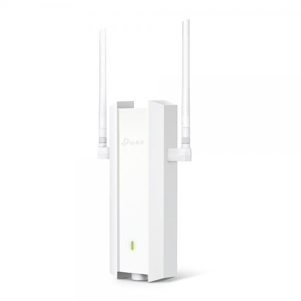 TP-Link - EAP625-Outdoor HD - AX1800 Indoor/Outdoor Dual-Band Wi-Fi 6 Access Point, 1x Gigabit RJ45 Port, 574Mbps at 2.4 GHz + 1201 Mbps at 5 GHz, 802.3at PoE and 48V/0.5A Passive PoE, IP67 Weatherpro [EAP625-OutdoorHD]