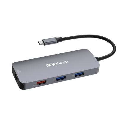 VERBATIM USB C PRO MULTIPORTE HUB 9 IN 1 HDMI 4K [32152]