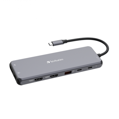 VERBATIM DOCKING STATION USB-C PRO MULTIPORT HUB 13 IN 1 8K PD 85W [32153]
