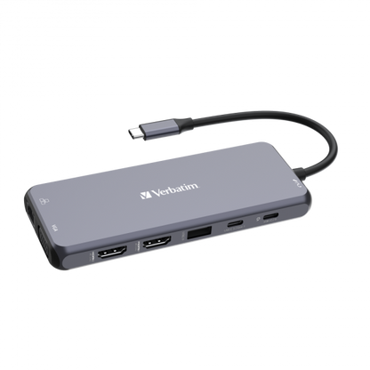 VERBATIM USB-C PRO MULTIPORTE HUB 14 PORTE [32154]