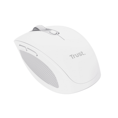 TRUST MOUSE OZAA COMPATTO WIRELESS, BIANCO [24933]