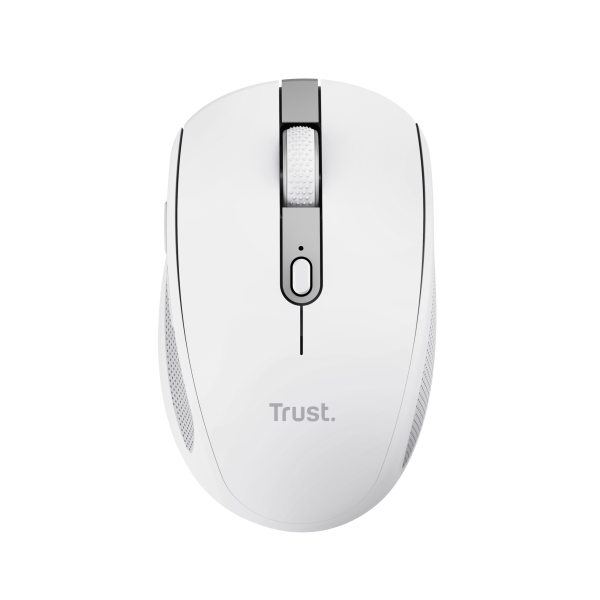 TRUST MOUSE OZAA COMPATTO WIRELESS, BIANCO [24933]