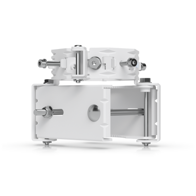 Ubiquiti - UACC-Wave-AP-Micro-Mount - Supporto a palo resistente alla corrosione che supporta fino a quattro Wave AP Micro per una trasmissione a 360 [UACC-Wave-AP-Micro-Mount]