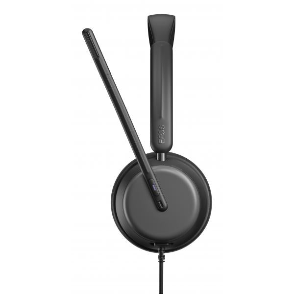 EPOS IMPACT 860T ANC Auricolare Cablato A Padiglione Ufficio USB tipo-C Nero [IMPACT860TANC]