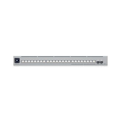 Ubiquiti - USW-Pro-Max-24-EU - UniFi 24 Port Layer 3 Etherlighting switch with 8x 2.5 GbE ports, 16x GbE ports, 2x 10G SFP+ ports [USW-Pro-Max-24-EU]