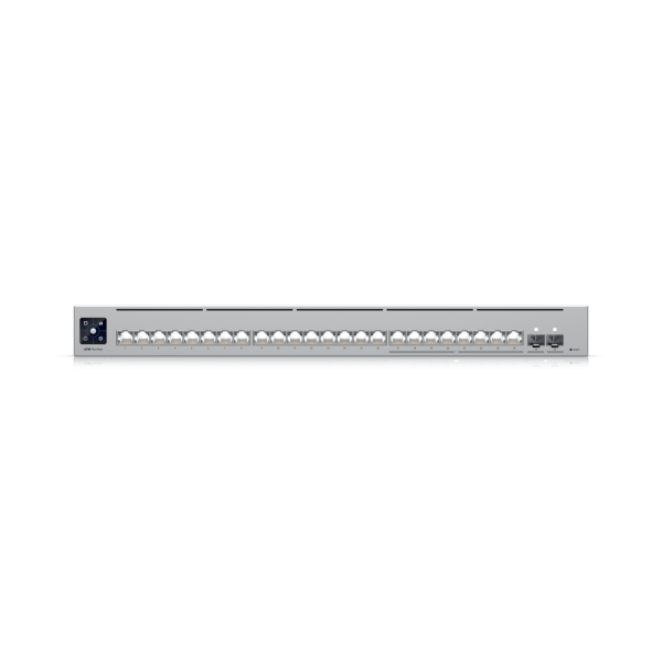 Ubiquiti - USW-Pro-Max-24-EU - UniFi 24 Port Layer 3 Etherlighting switch with 8x 2.5 GbE ports, 16x GbE ports, 2x 10G SFP+ ports [USW-Pro-Max-24-EU]