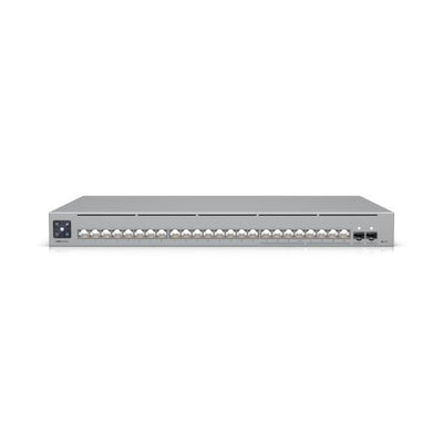 Ubiquiti - USW-Pro-Max-24-EU - UniFi 24 Port Layer 3 Etherlighting switch with 8x 2.5 GbE ports, 16x GbE ports, 2x 10G SFP+ ports [USW-Pro-Max-24-EU]