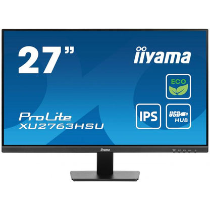 iiyama ProLite XU2763HSU-B1 Monitor PC 68,6 cm (27") 1920 x 1080 Pixel Full HD LED Nero [XU2763HSU-B1] - ITPartners
