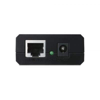 TP-Link - PoE10R - PoE Splitter Adapter, IEEE 802.3af compliant, Data and power carried over the same cable up to 100 meters, 5V/9V/12V power output, plastic case, pocket size, plug and play [PoE10R]