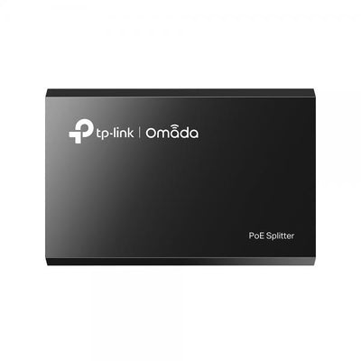 TP-Link - PoE10R - PoE Splitter Adapter, IEEE 802.3af compliant, Data and power carried over the same cable up to 100 meters, 5V/9V/12V power output, plastic case, pocket size, plug and play [PoE10R]