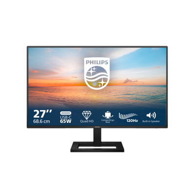 PHILIPS MONITOR 27 LED IPS 16:9 QHD 4MS 350 CDM USB-C ALTEZZA, HDMI MULTIMEDIALE [27E1N1600AE]