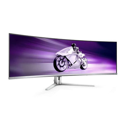 PHILIPS MONITOR CURVO 49 OLED DUAL QHD 32:9 0,03MS, USB-C DOCK, REG ALTEZZA, DP/HDMI, MULTIMEDIALE [49M2C8900L]