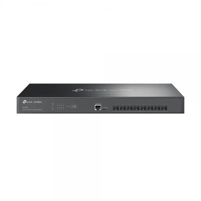 TP-Link - SX3008F - JetStream 8-Port 10GE SFP+ L2+ Managed Switch, 8x 10G SFP+ Slots, RJ45/Micro-USB Console Port, 1U 19-inch Rack-mountable Steel Case, Integration with Omada SDN Controller, Static R [SX3008F]
