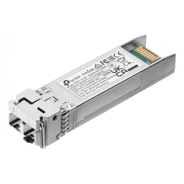 TP-Link - SM5110-SR - 10Gbase-SR SFP+ LC Transceiver, 850nm Multi-mode, LC Duplex Connector, Up to 300m Distance [SM5110-SR]