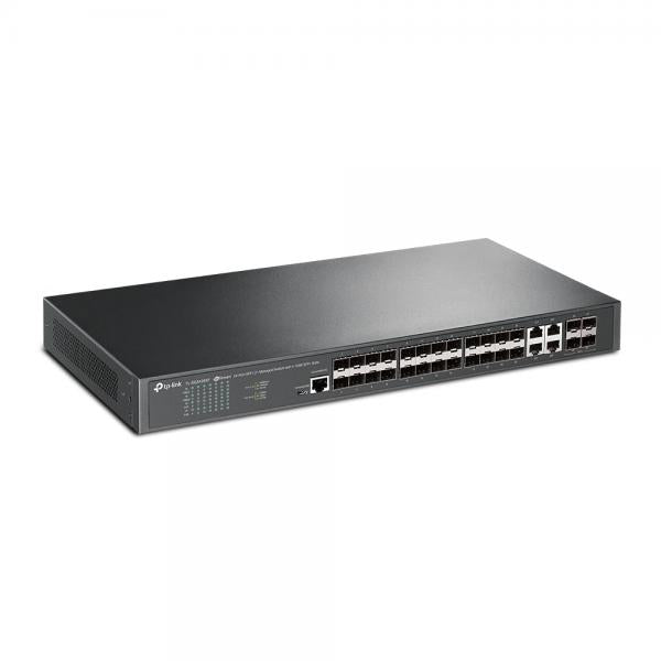 TP-Link - SG3428XF - Omada 24-Port SFP L2+ Managed Switch with 4 10GE SFP+ Slots [SG3428XF]