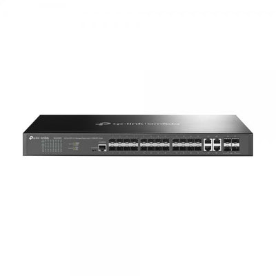 TP-Link - SG3428XF - Omada 24-Port SFP L2+ Managed Switch with 4 10GE SFP+ Slots [SG3428XF]