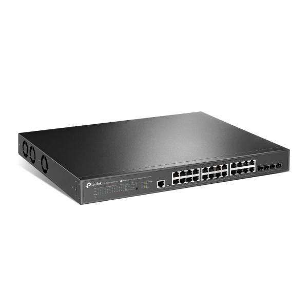 TP-Link - SG3428XPP-M2 - Omada 24-Port 2.5GBASE-T and 4-Port 10GE SFP+ L2+ Managed Switch with 16-Port PoE+ & 8-Port PoE++, 24x 2.5G RJ45 Ports (8x 2.5G PoE++ Ports & 16x 2.5G PoE+ Ports), 4x 10G SFP+ [SG3428XPP-M2]