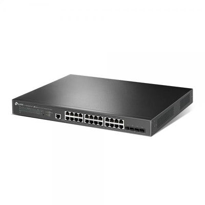 TP-Link - SG3428XPP-M2 - Omada 24-Port 2.5GBASE-T and 4-Port 10GE SFP+ L2+ Managed Switch with 16-Port PoE+ & 8-Port PoE++, 24x 2.5G RJ45 Ports (8x 2.5G PoE++ Ports & 16x 2.5G PoE+ Ports), 4x 10G SFP+ [SG3428XPP-M2]