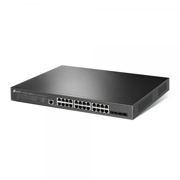 TP-Link - SG3428XPP-M2 - Omada 24-Port 2.5GBASE-T and 4-Port 10GE SFP+ L2+ Managed Switch with 16-Port PoE+ & 8-Port PoE++, 24x 2.5G RJ45 Ports (8x 2.5G PoE++ Ports & 16x 2.5G PoE+ Ports), 4x 10G SFP+ [SG3428XPP-M2]