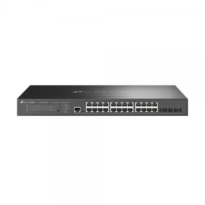 TP-Link - SG3428XPP-M2 - Omada 24-Port 2.5GBASE-T and 4-Port 10GE SFP+ L2+ Managed Switch with 16-Port PoE+ & 8-Port PoE++, 24x 2.5G RJ45 Ports (8x 2.5G PoE++ Ports & 16x 2.5G PoE+ Ports), 4x 10G SFP+ [SG3428XPP-M2]