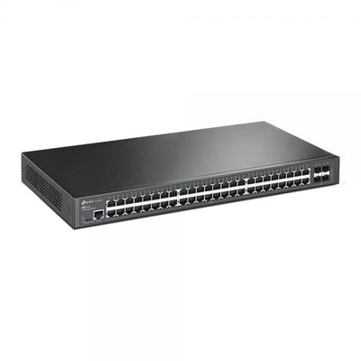 TP-Link Omada SG3452 switch di rete Gestito L2+ Gigabit Ethernet (10/100/1000) 1U Nero [SG3452]
