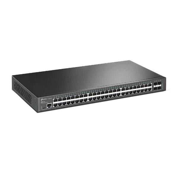 TP-Link Omada SG3452X switch di rete Gestito L2+ Gigabit Ethernet (10/100/1000) 1U Nero [SG3452X]