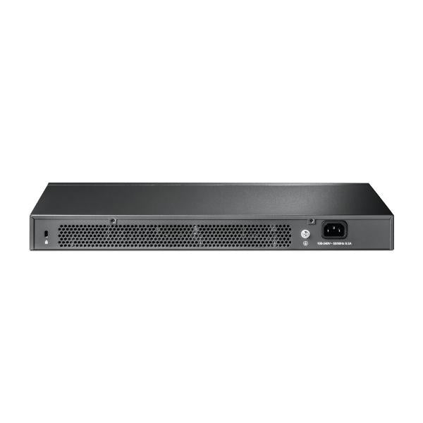 TP-Link - SG3428 - JetStream 24-Port Gigabit L2+ Managed Switch with 4 SFP Slots, 24x Gigabit RJ45 Ports, 4x Gigabit SFP Slots, RJ45/Micro-USB Console Port, 1U 19-inch Rack-mountable Steel Case, Integ [SG3428]
