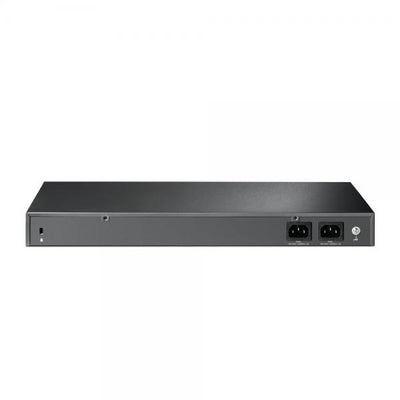 TP-Link - SX3016F - JetStream 16-Port 10GE SFP+ L2+ Managed Switch, 16x 10G SFP+ Slots, RJ45/Micro-USB Console Port, 1U 19-inch Rack-mountable Steel Case, Integration with Omada SDN Controller, Static [SX3016F]