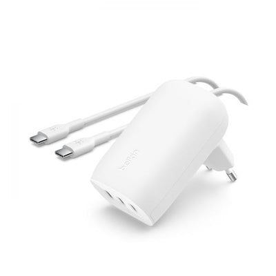 Belkin CARICABATTERIA BOOSTCHARGE DA PARETE 3 USB +CAVO [WCC002VF2MWH-B6]