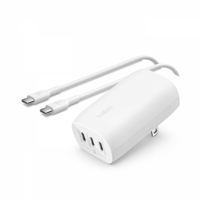 Belkin CARICABATTERIA BOOSTCHARGE DA PARETE A 3 PORTE USB [WCC002VFWH]