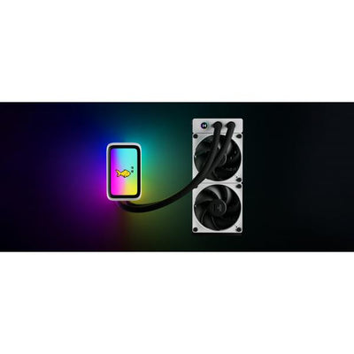 HYTE DISS. LIQUIDO THICC Q60 DISPLAY IPS 5'' (BLK/WHT) + HUB [FAN-HYTE-Q60-BW]