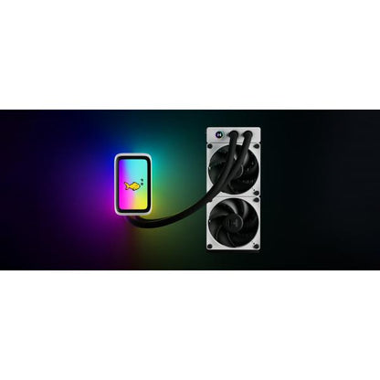 HYTE DISS. LIQUIDO THICC Q60 DISPLAY IPS 5'' (BLK/WHT) + HUB [FAN-HYTE-Q60-BW]