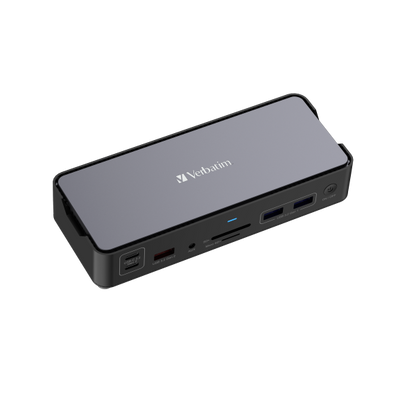 VERBATIM DOCKING STATION USB-C PRO MULTIPORT HUB 15 IN 1 HDMI PD 80W [32171]