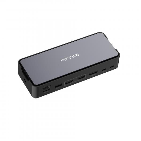 VERBATIM DOCKING STATION 15 PORTE CON SSD INCLUSA USB-C CDS-15SSD [32174]