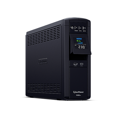 CYBER POWER UPS PURE SINEWAVE CP1600EPFCLCD LCD 1600VA/1000W AVR USB 6xSCH [CP1600EPFCLCD]