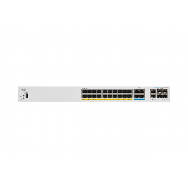 Cisco Catalyst C1300-24MGP-4X switch di rete Gestito L2/L3 Supporto Power over Ethernet (PoE) Grigio [C1300-24MGP-4X] - ITPartners