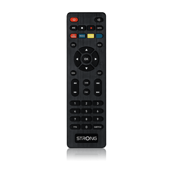 STRONG DECODER DISPLAY USB SCART HDMI DOLBY AUDIO HEVC ADVANCE EPG PARENTAL CONTROL [SRT8119]