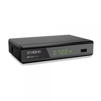 STRONG DECODER DISPLAY USB SCART HDMI DOLBY AUDIO HEVC ADVANCE EPG PARENTAL CONTROL [SRT8119]