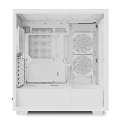 SHARKOON CASE REBEL C60 RGB WHITE RGB [REBEL C60 W RGB]
